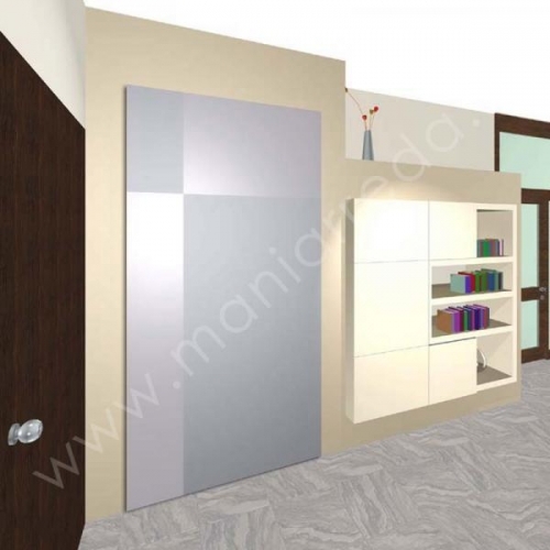 Render Librerie Cartongesso